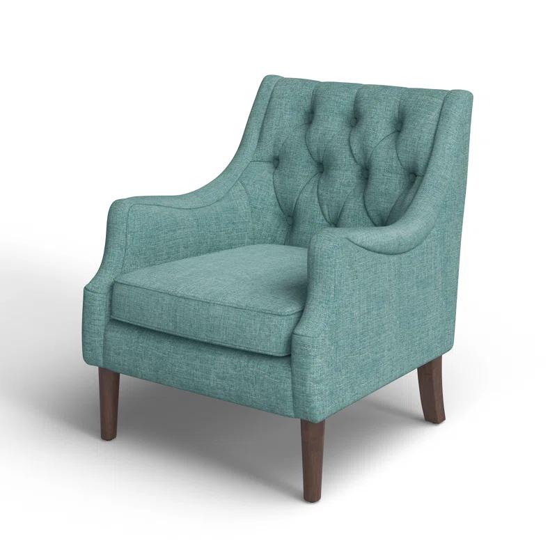 Anatonia 29.25" Wide Tufted Wingback Chair