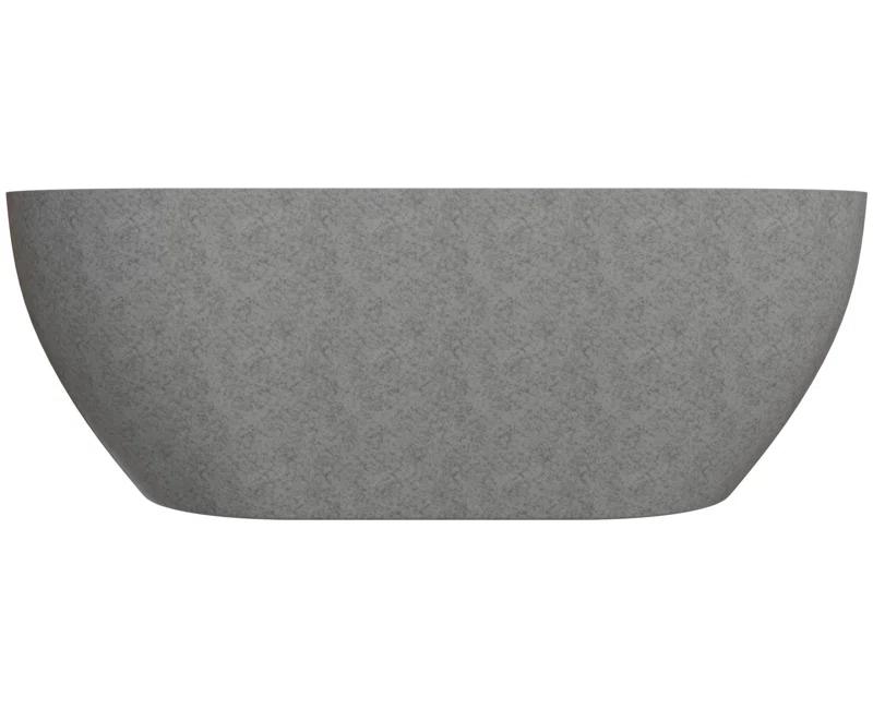 59'' x 29.5'' Soaking Stone Bathtub