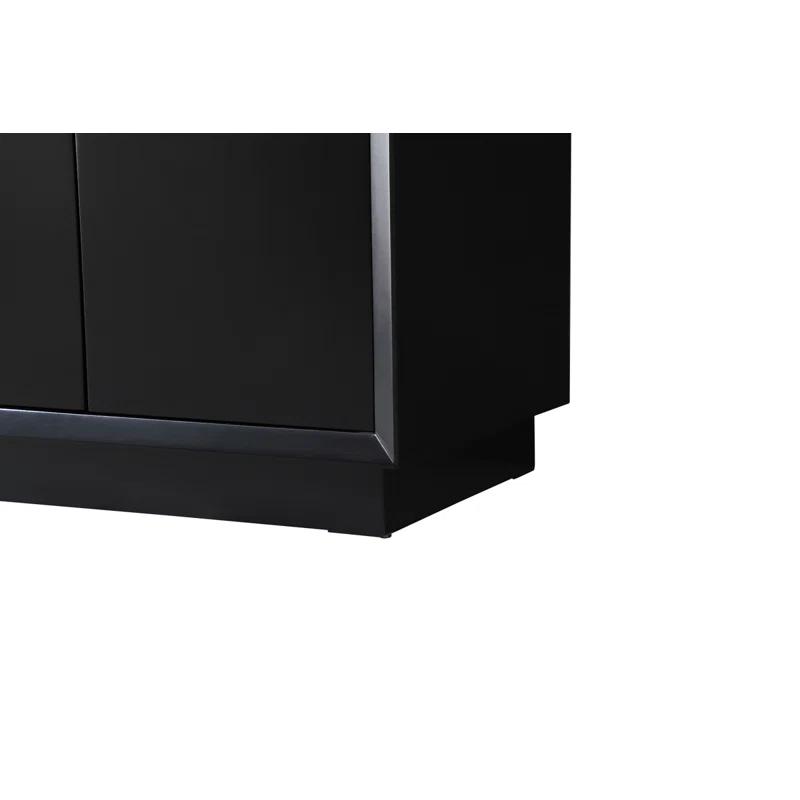 Hayes 36'' Single Bathroom Vanity with Engineered Marble Top