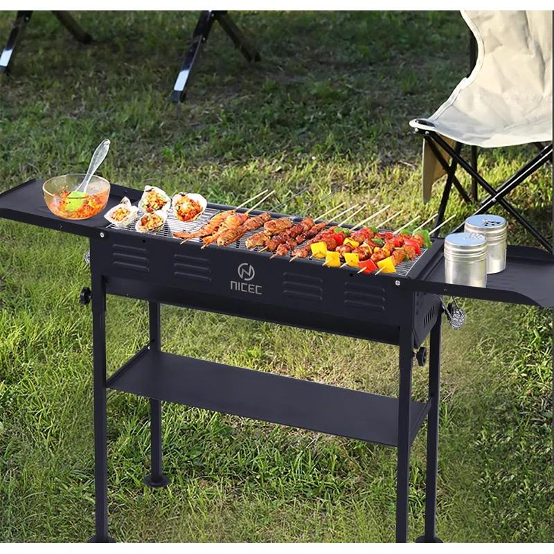 MUKE 45.4'' W Portable Charcoal Grill