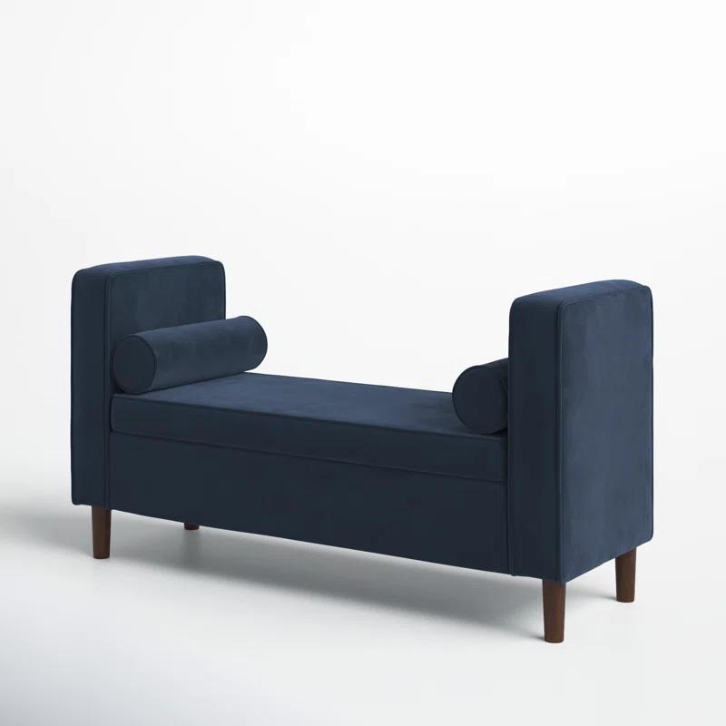 Kaj Velvet Storage Bench