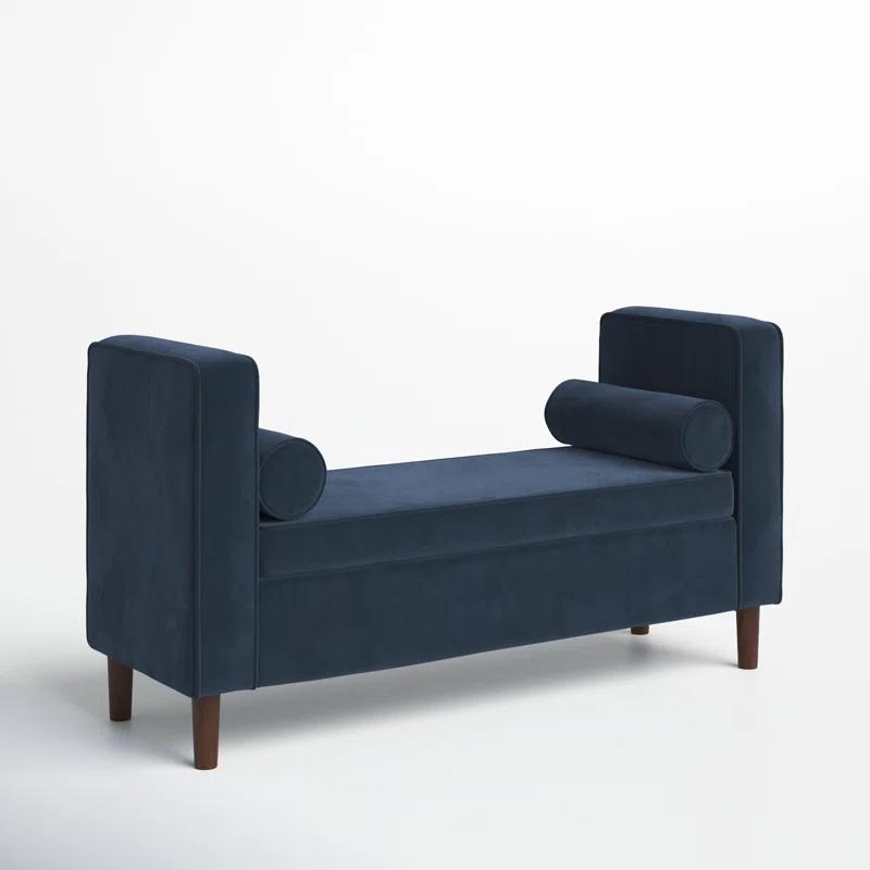Kaj Velvet Storage Bench