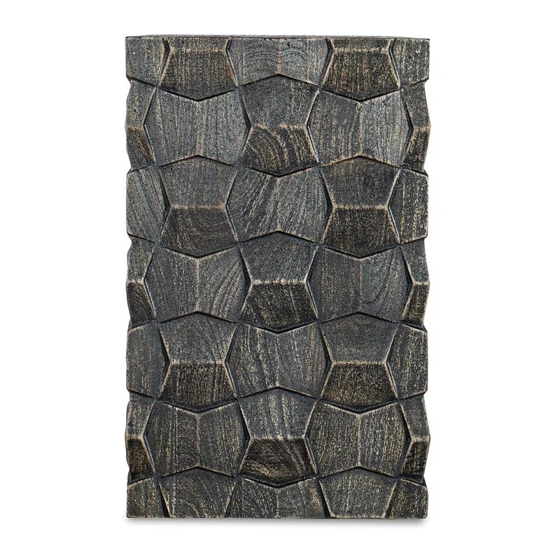 Commerce And Market Solid Wood End Table