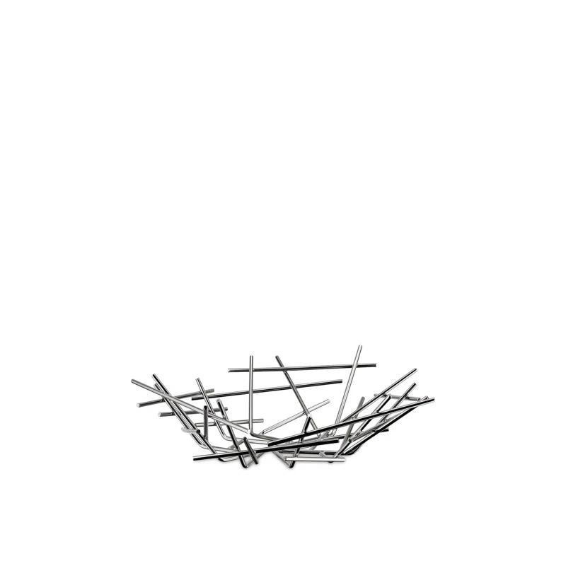 Fratelli Campana Hand-Welded Stainless Steel Chaos Basket