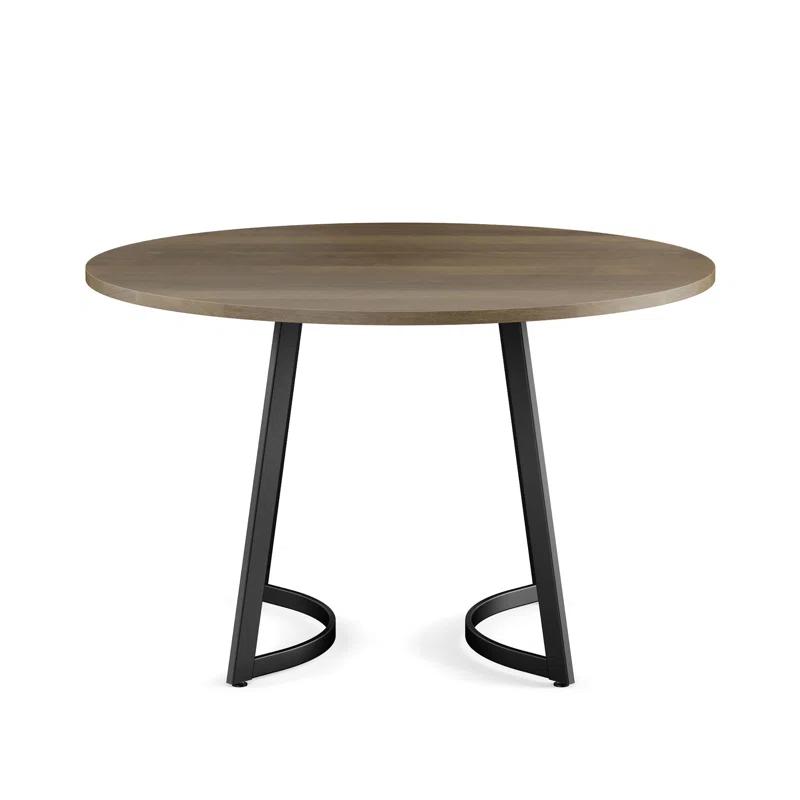 Joelle 5 - Piece Solid Wood Top Double Pedestal Dining Set