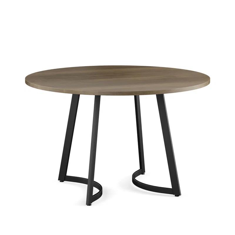 Joelle 5 - Piece Solid Wood Top Double Pedestal Dining Set