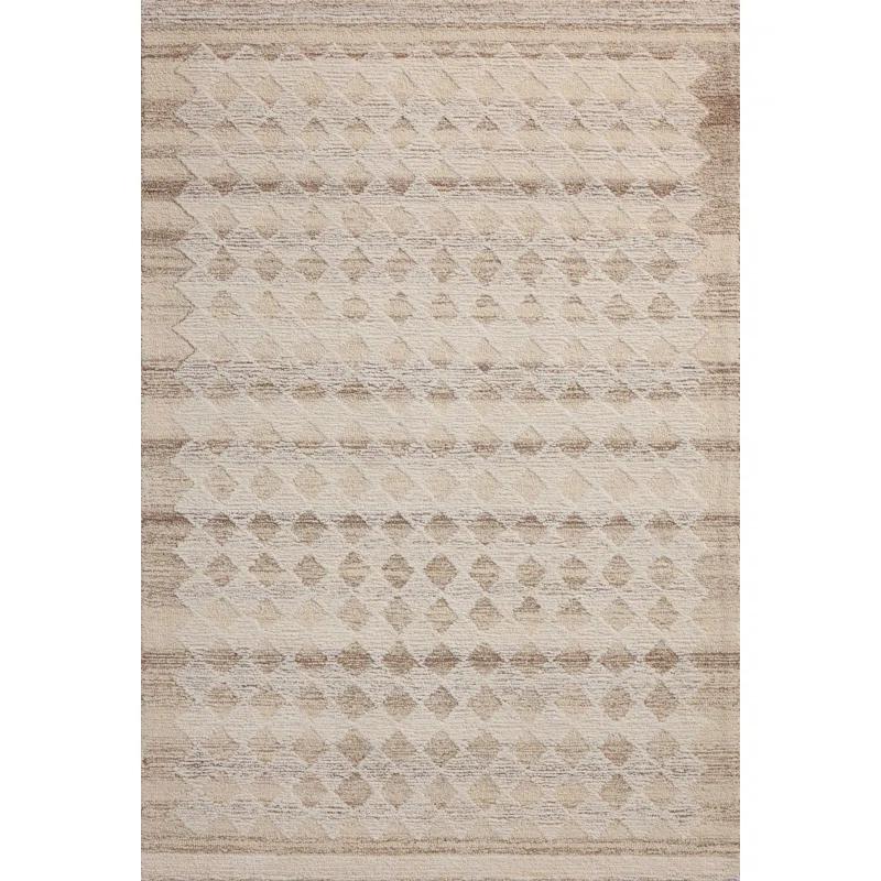 Magnolia Home by Joanna Gaines x Loloi Rae Natural / Ivory Area Rug