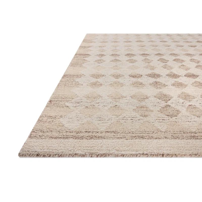 Magnolia Home by Joanna Gaines x Loloi Rae Natural / Ivory Area Rug