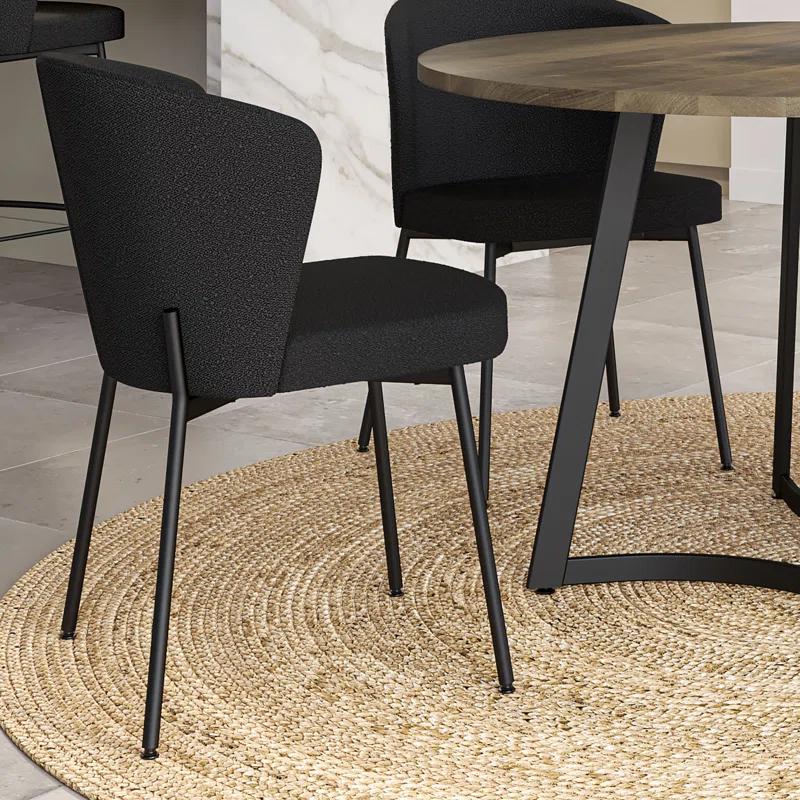 Joelle 5 - Piece Solid Wood Top Double Pedestal Dining Set