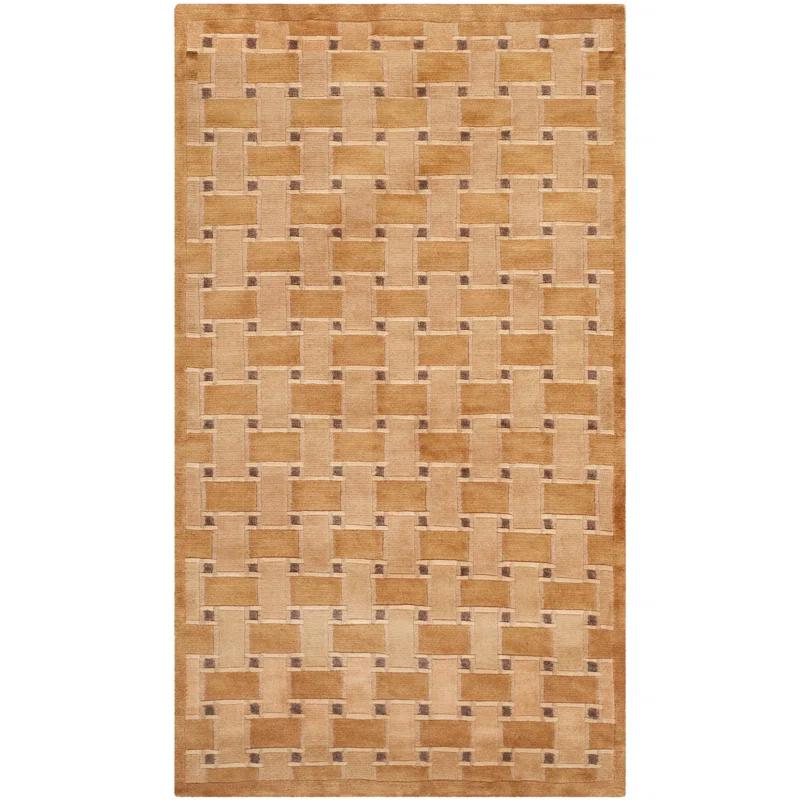 Safavieh Tibetan Hand Knotted Wool Pile Rug | Wayfair