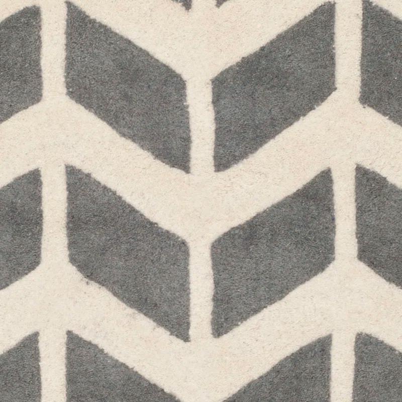 DASTINGO Chatham Hand Tufted Wool Chevron Rug