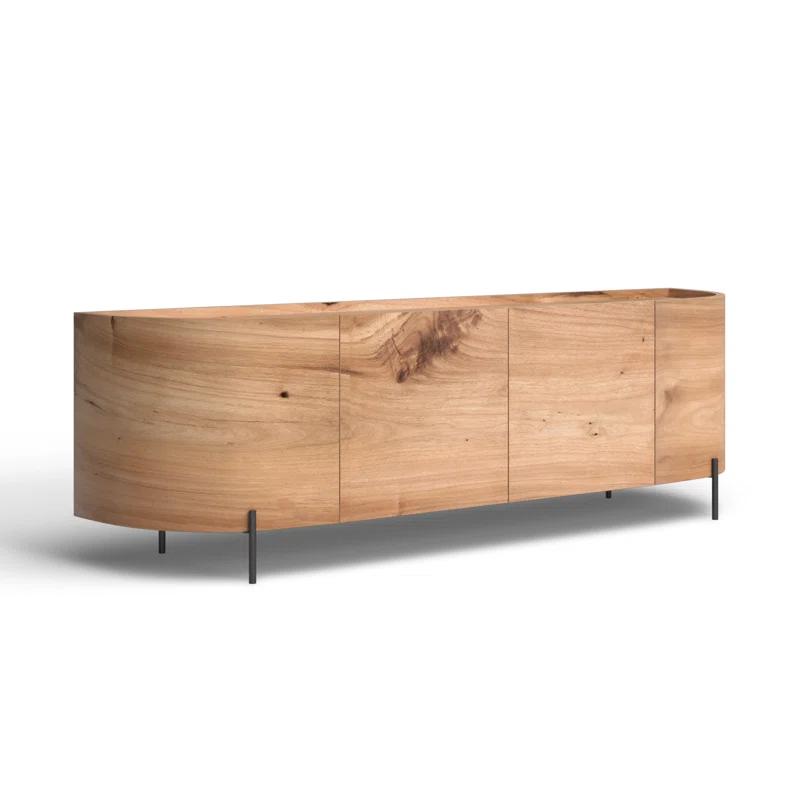 Lunas Gold Guanacaste 77'' Media Console with Cabinet