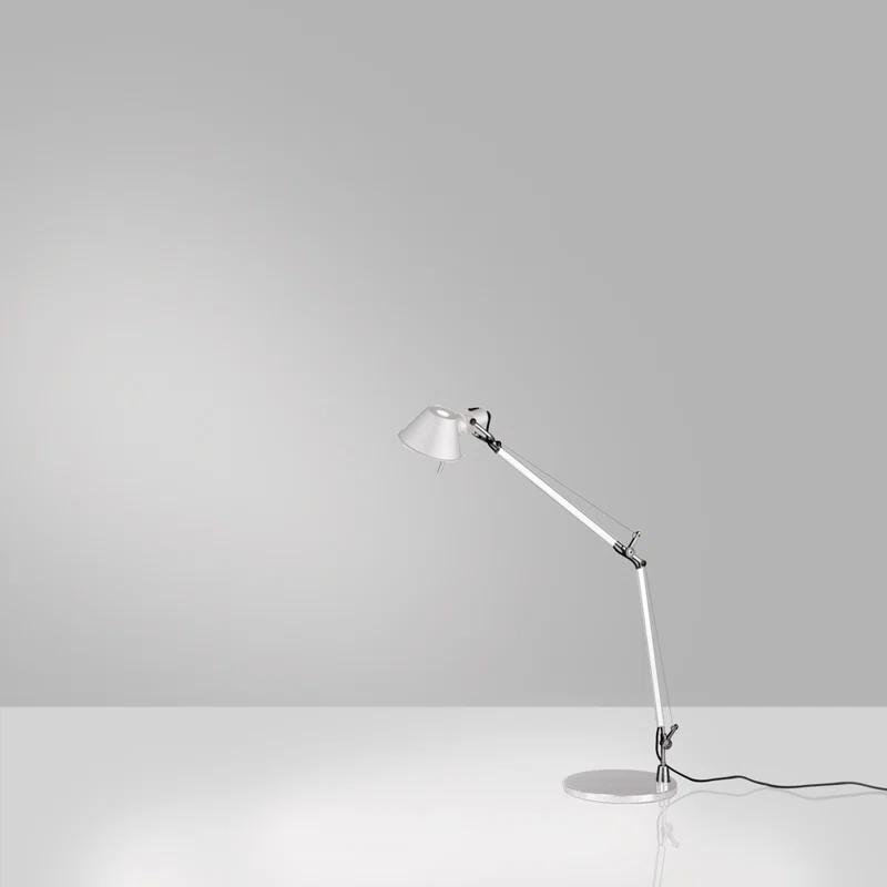 White Adjustable Mini Clip-on Table Lamp