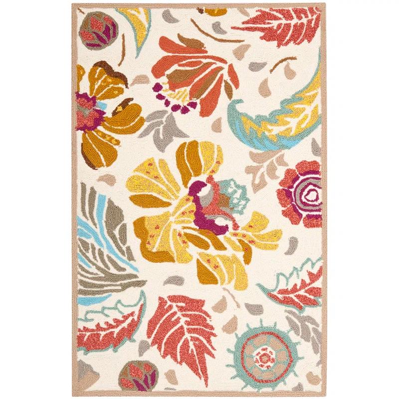 Safavieh Four Seasons Hand Hooked Performance Floral Rug
