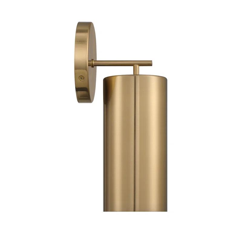 Lio 1-Light Wall Sconce in Noble Brass by Breegan Jane