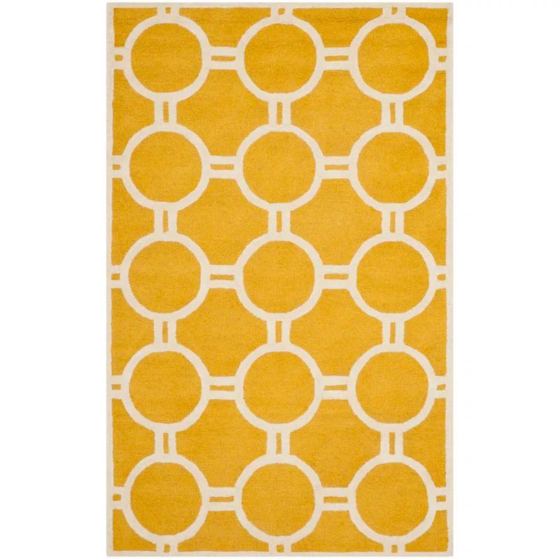 Safavieh Cambridge Hand Tufted Wool Geometric Rug & Reviews | Wayfair