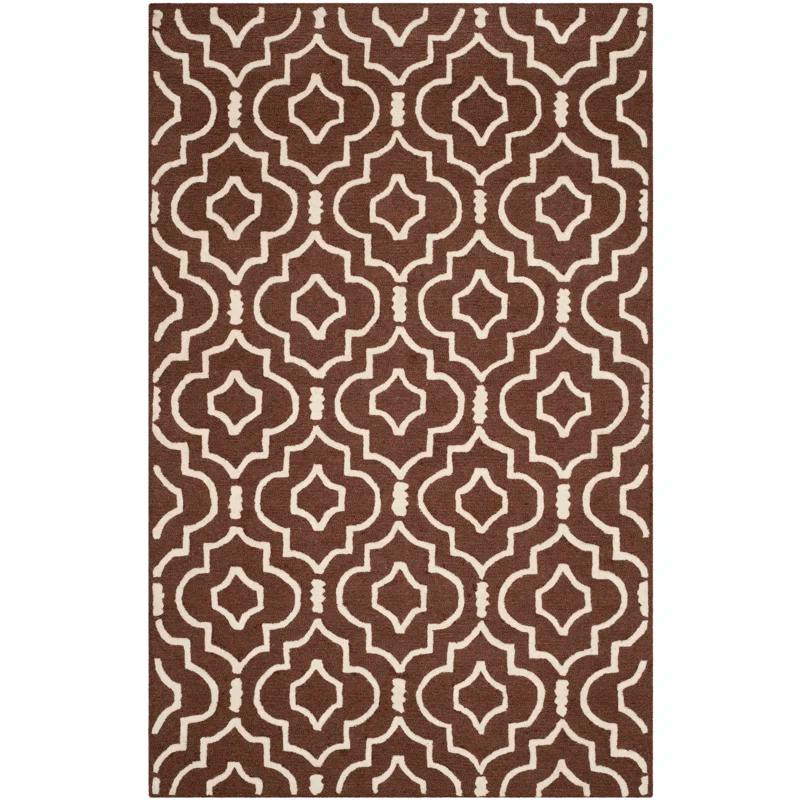 Safavieh Cambridge Hand Tufted Wool Geometric Rug