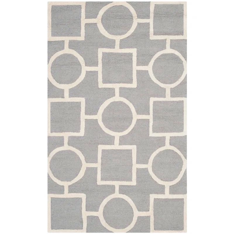 Safavieh Cambridge Hand Tufted Wool Geometric Rug