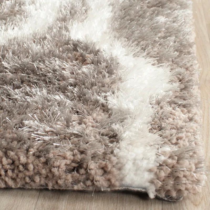 Safavieh Barcelona Shag Hand Tufted Performance Geometric Rug