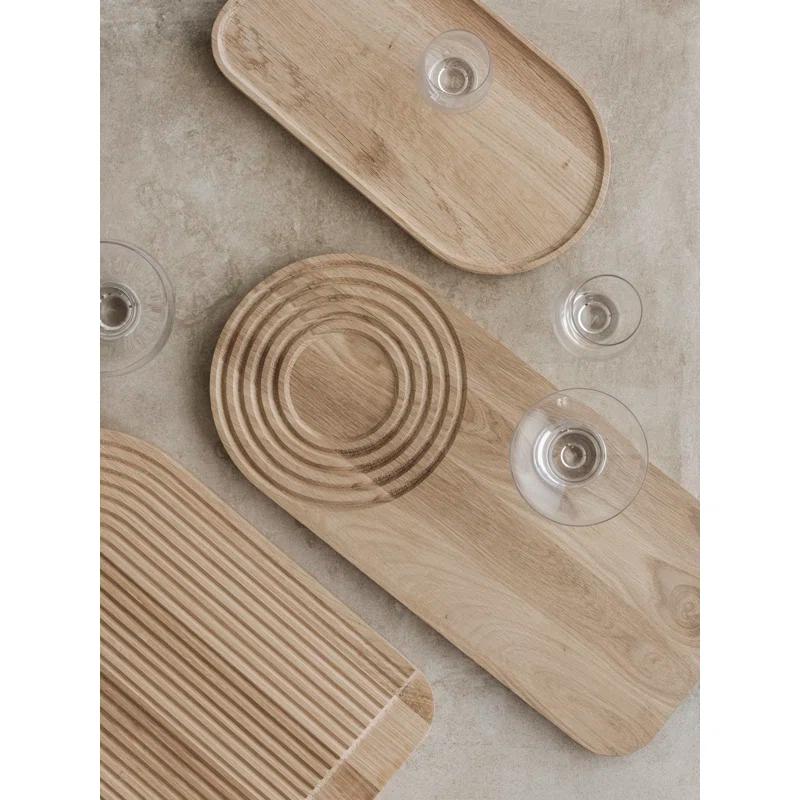 Studio Meiid Zen Oak Rectangular Reversible Cutting Board