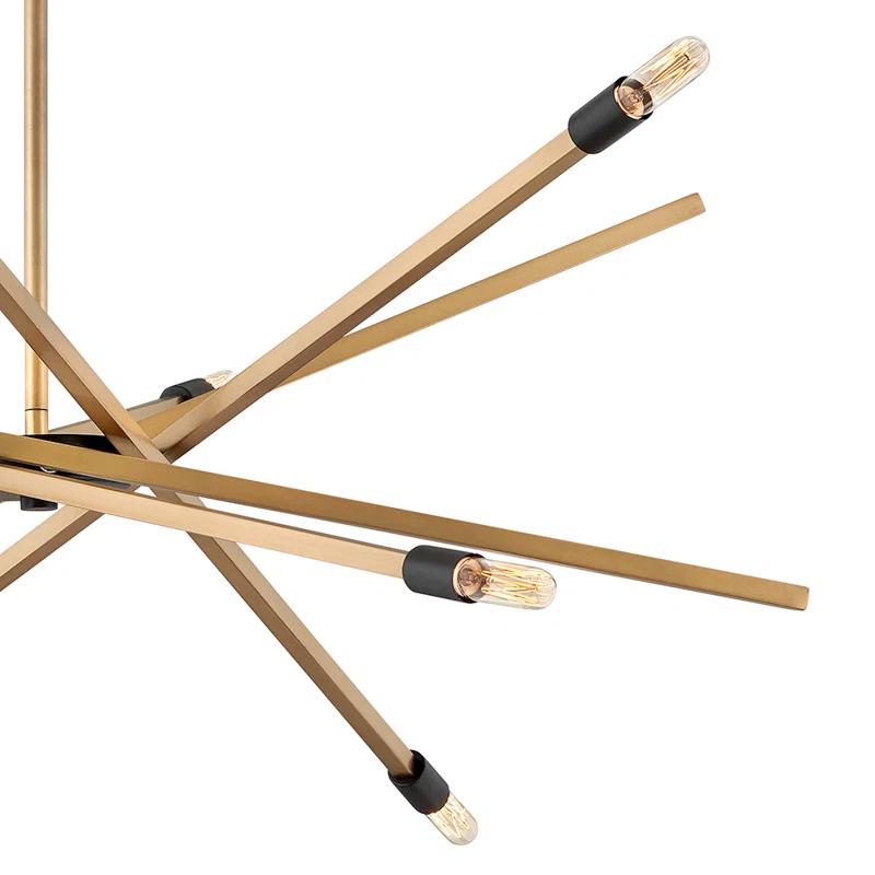 Archer 6 - Light Sputnik Modern Linear Chandelier