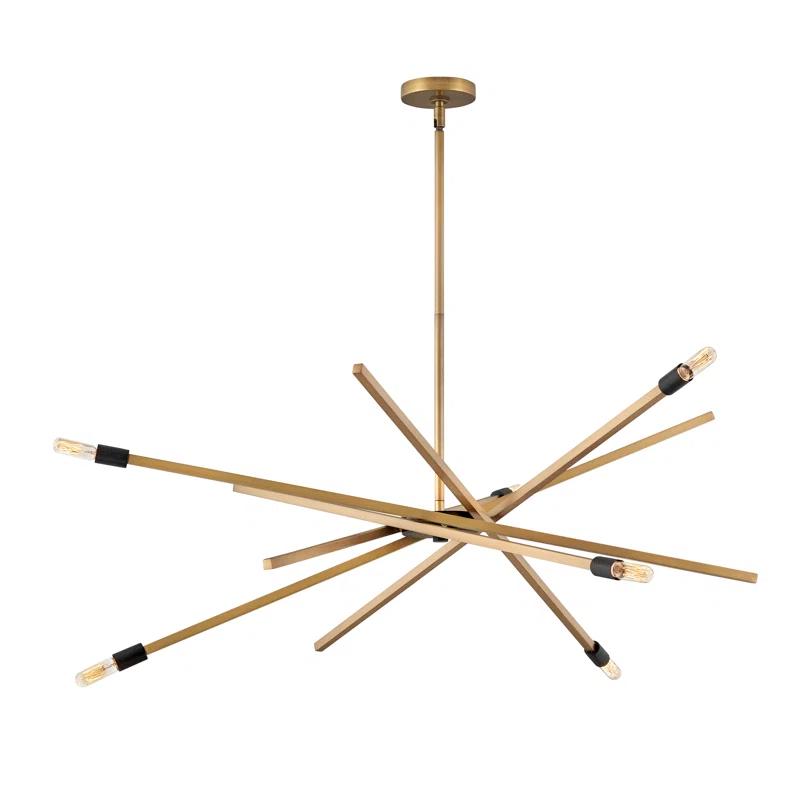 Archer 6 - Light Sputnik Modern Linear Chandelier