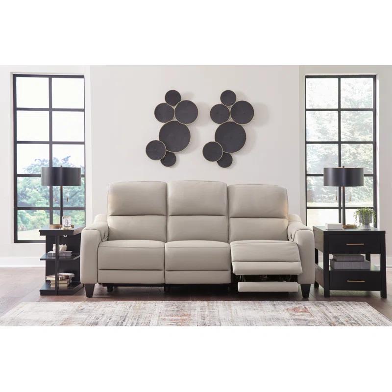 Ayrah 86'' Upholstered Power Reclining Sofa