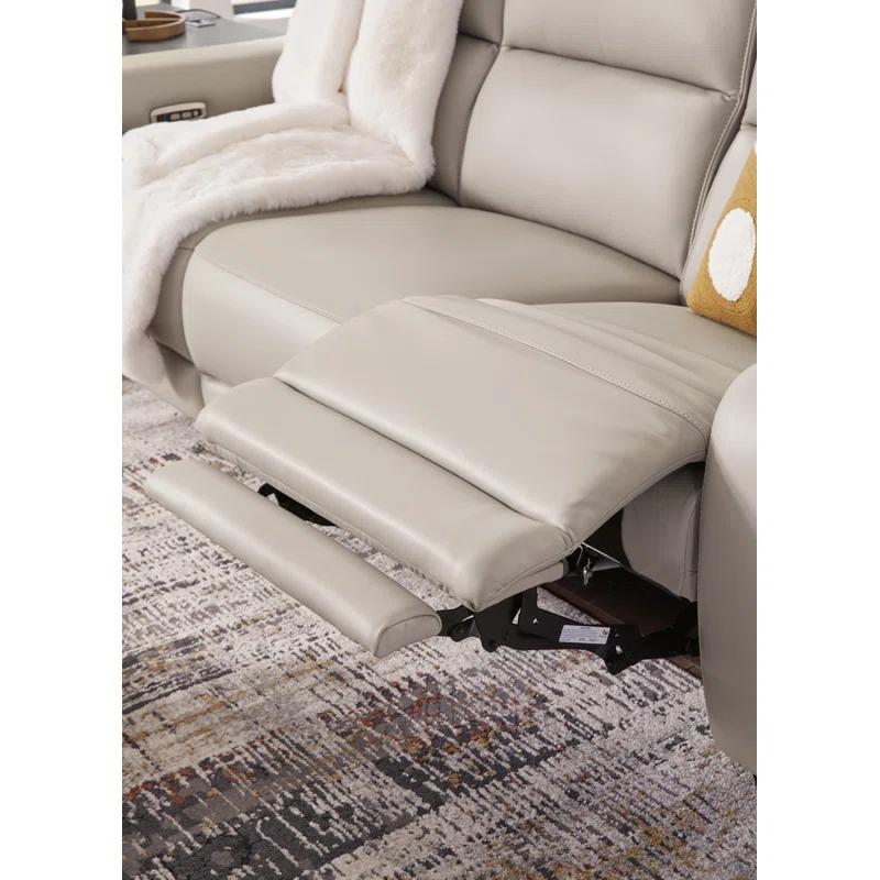 Ayrah 86'' Upholstered Power Reclining Sofa