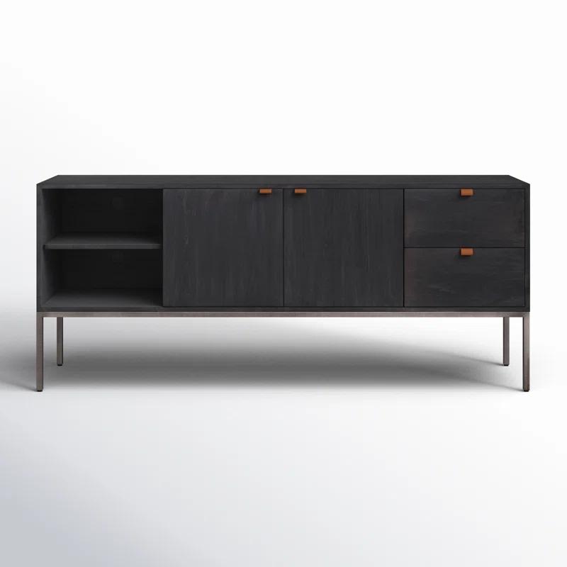 Rosamonde Media Console - Black