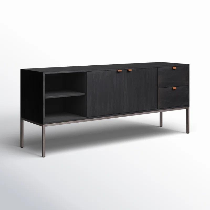 Rosamonde Media Console - Black