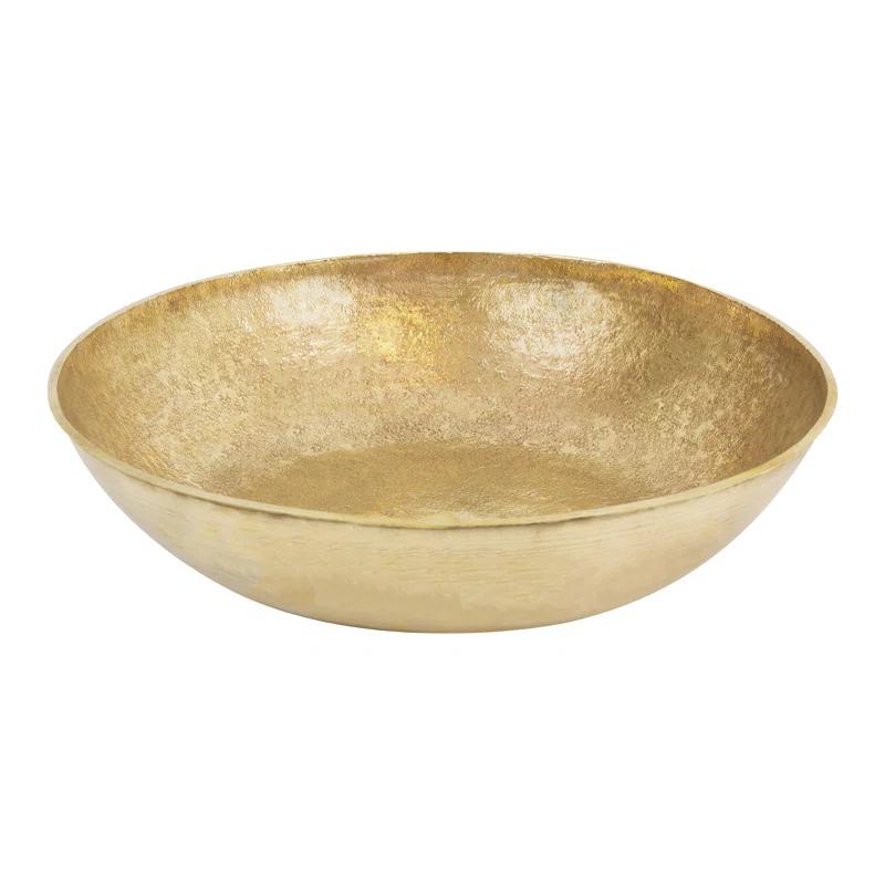 Premier Copper Products Terra Firma 17'' Brass Circular Bathroom Sink