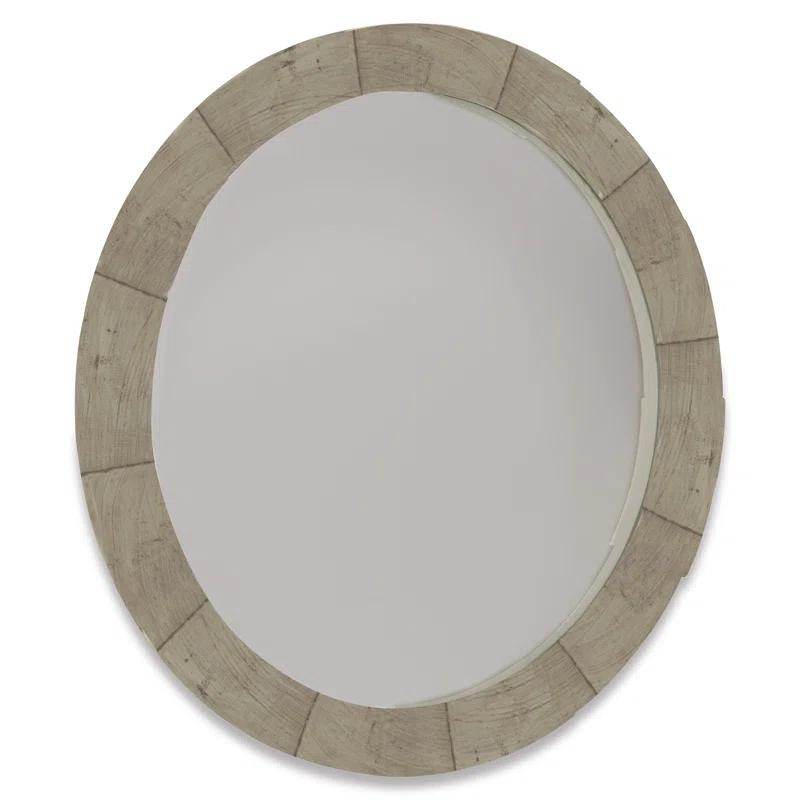 Piper Wood Flat Wall Mirror