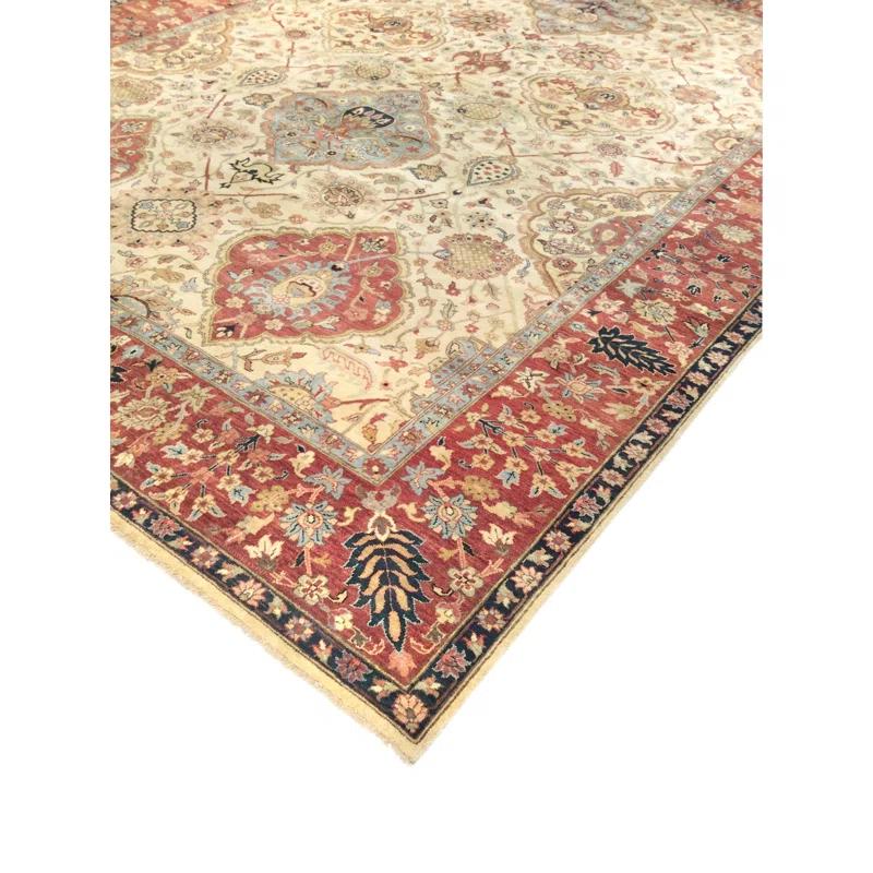 Azerbaijan Hand Knotted Wool Washable Oriental Indoor Rug