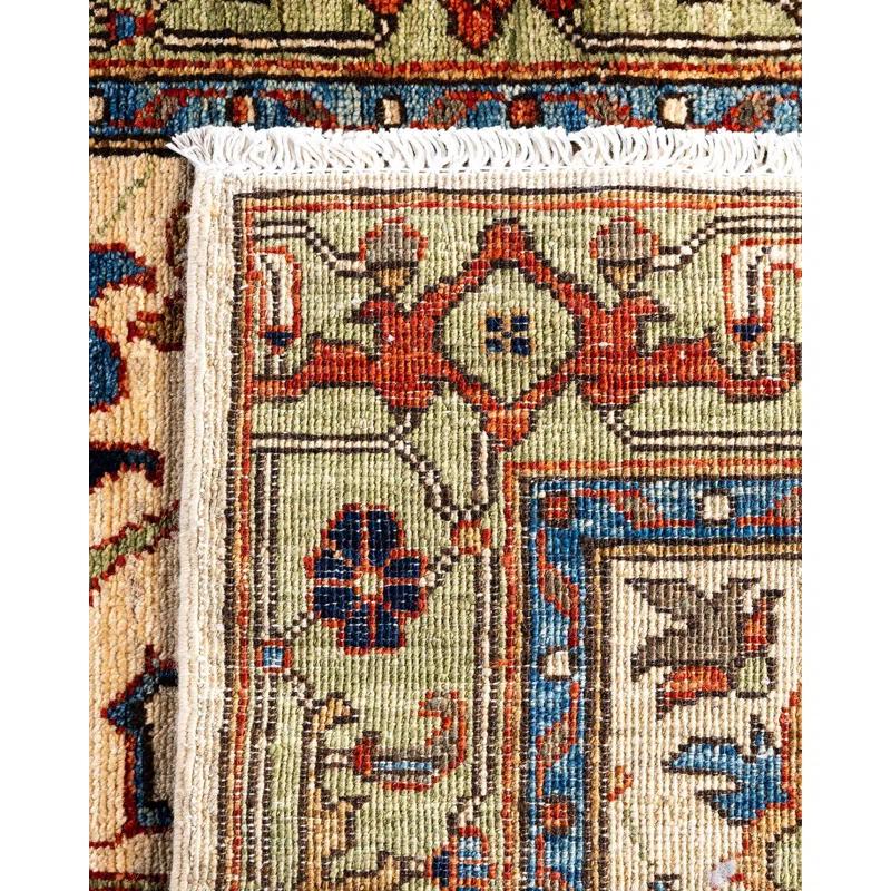 Serapi One-of-a-Kind 2' 9" X 11' 7" Hand Knotted Area Rug