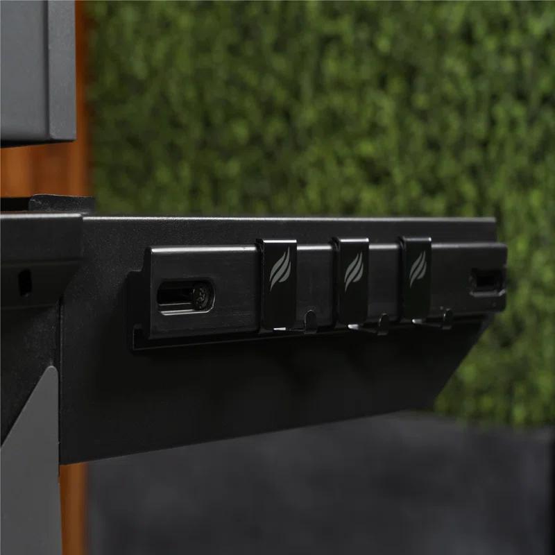 Blackstone Blackstone Side Shelf Rail Tool Hooks and Grease Gate for Griddles with Rail System