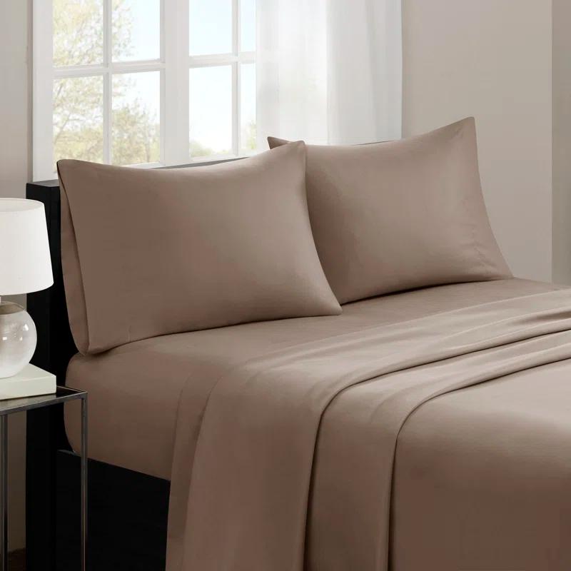 Madison Park 3M Microcell Luxurious Brushed Microfiber Deep Pocket Sheet Set