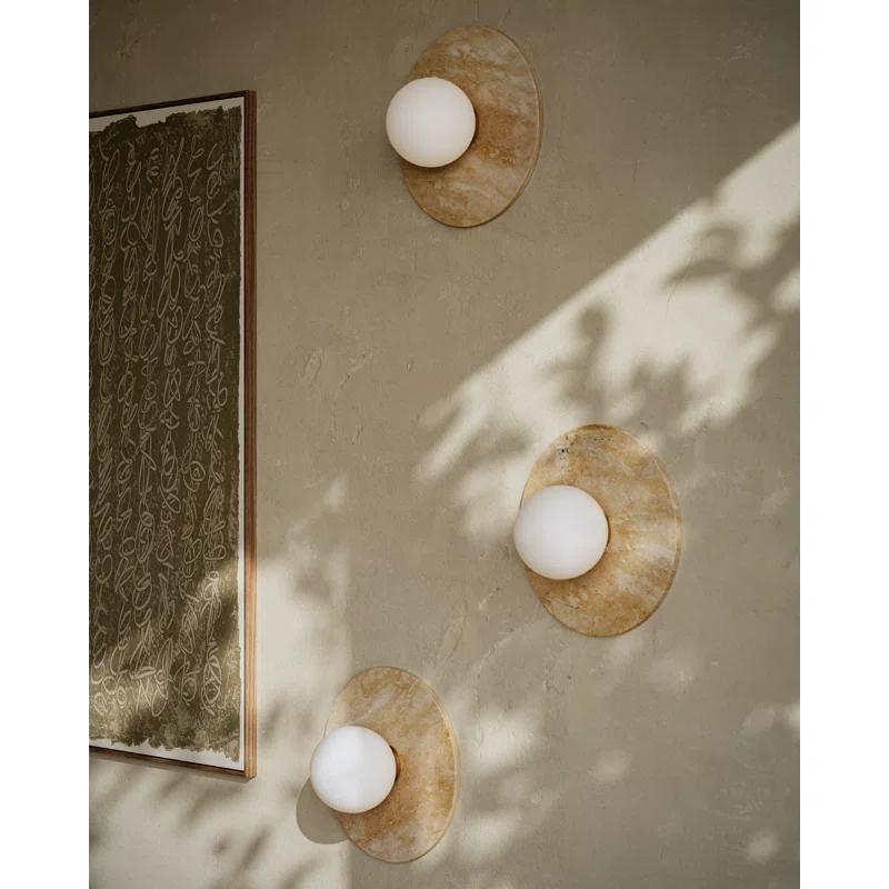 Lamphere Sconce - Travertine