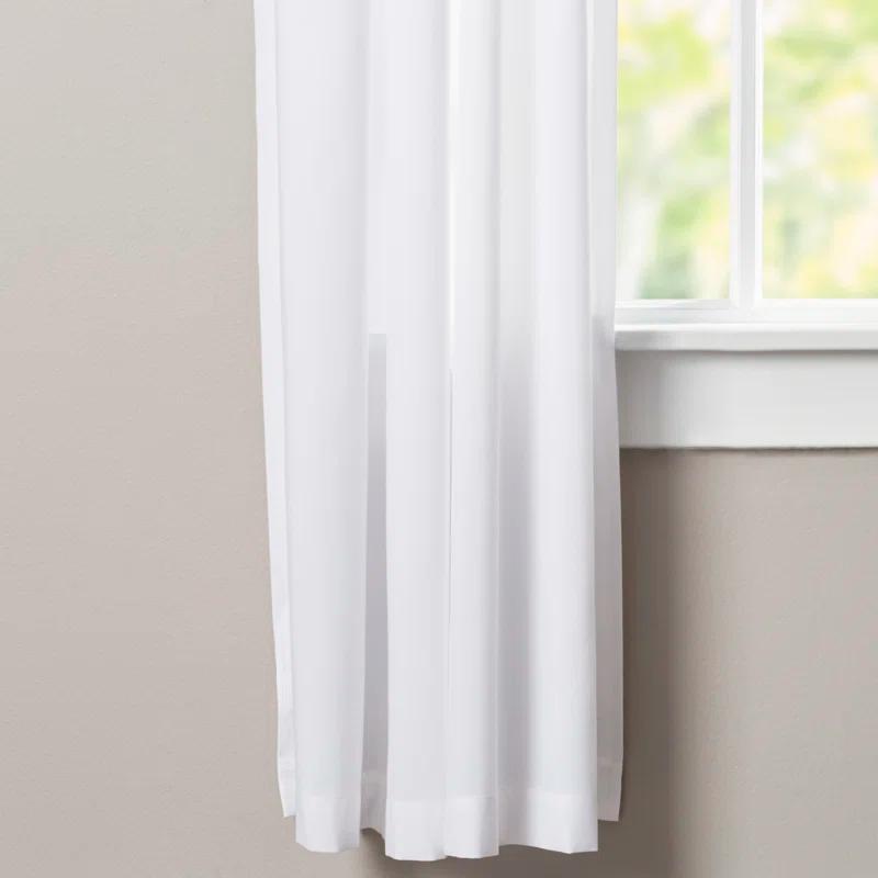 Lush Decor Avery Polyester Semi Sheer Curtain Pair (Set of 2)