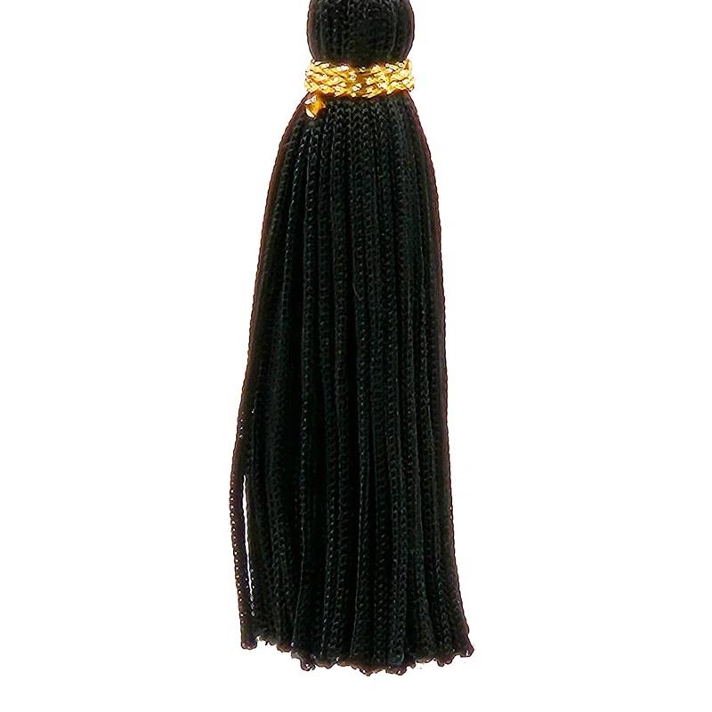 A&B Home 9" Long Acrylic Drop W/Polyester Tassel Hanging Ornaments - Set of 12 (Set of 12)