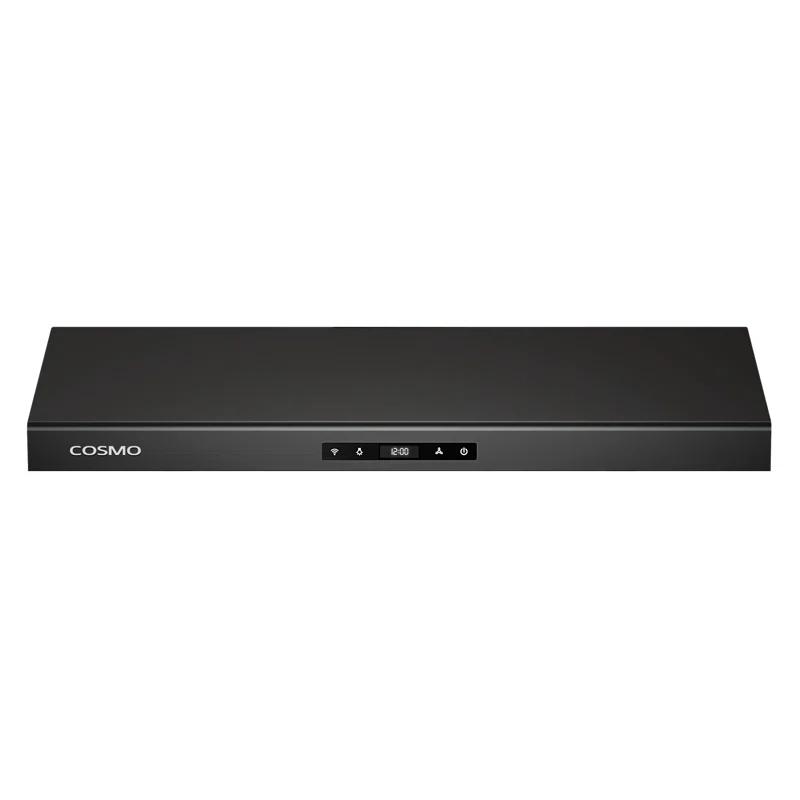 30 in. Under Cabinet Range Hood with Digital Touch Controls in Matte Black