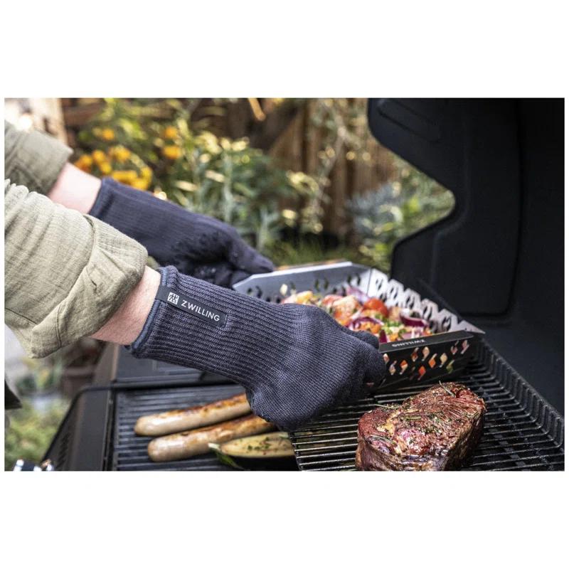 ZWILLING BBQ+ Heat Resistant Protection Grill Gloves