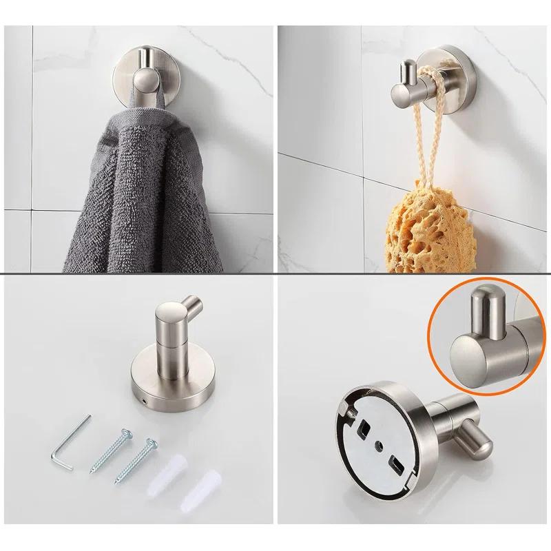 Beloky JA2QPF 4 - Piece Bathroom Hardware Set