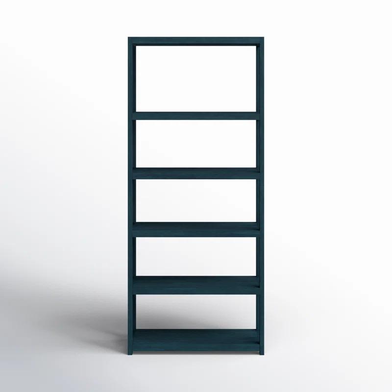 Butler Specialty Company Lark 5 Tier 30Wx75H Etagere Bookcase - Navy Blue