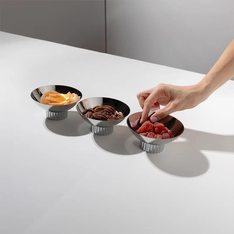 ANNA New York Striations Trio Bowl Set