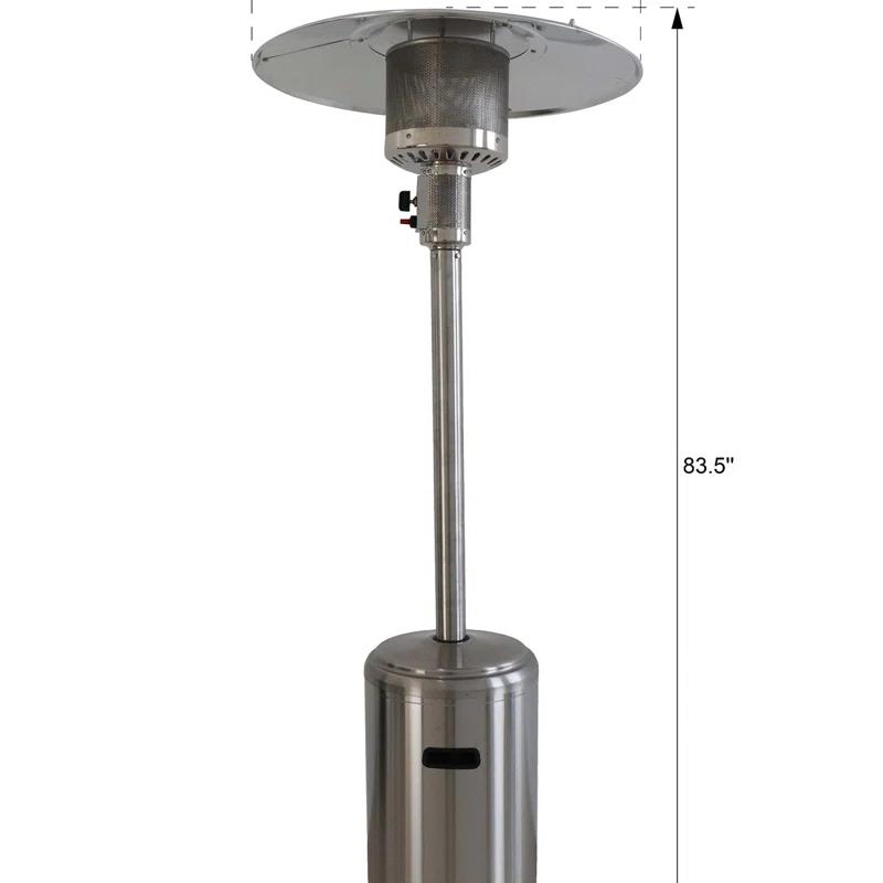46,000 BTU Standing Patio Heater