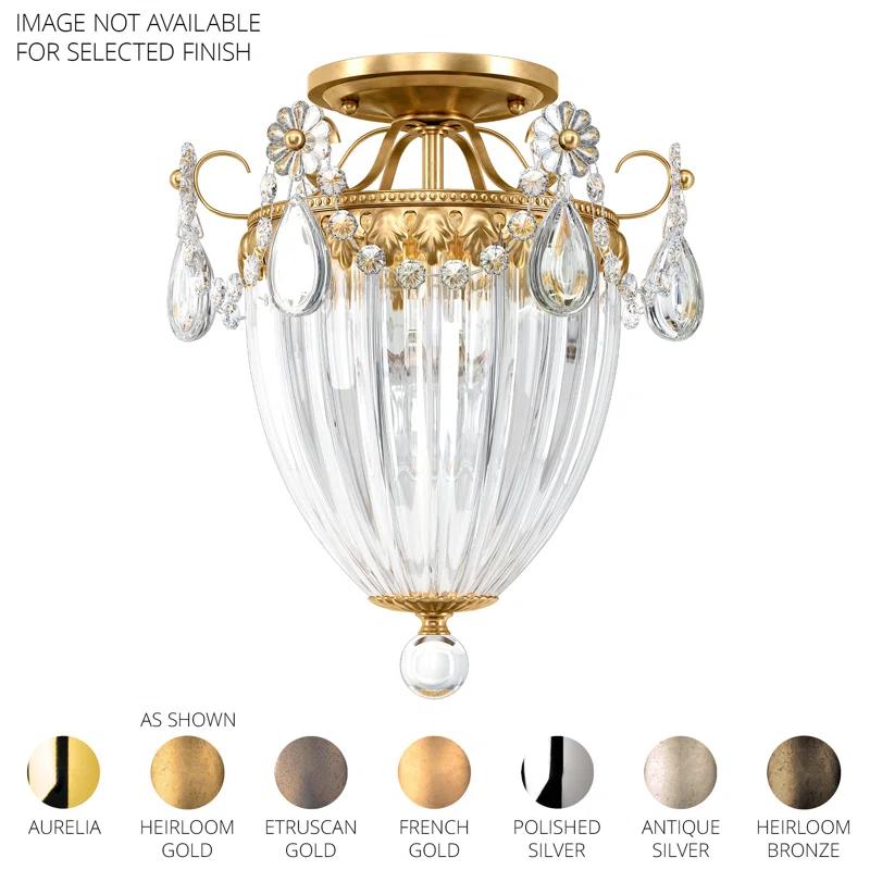 Bagatelle Crystal Semi Flush Mount