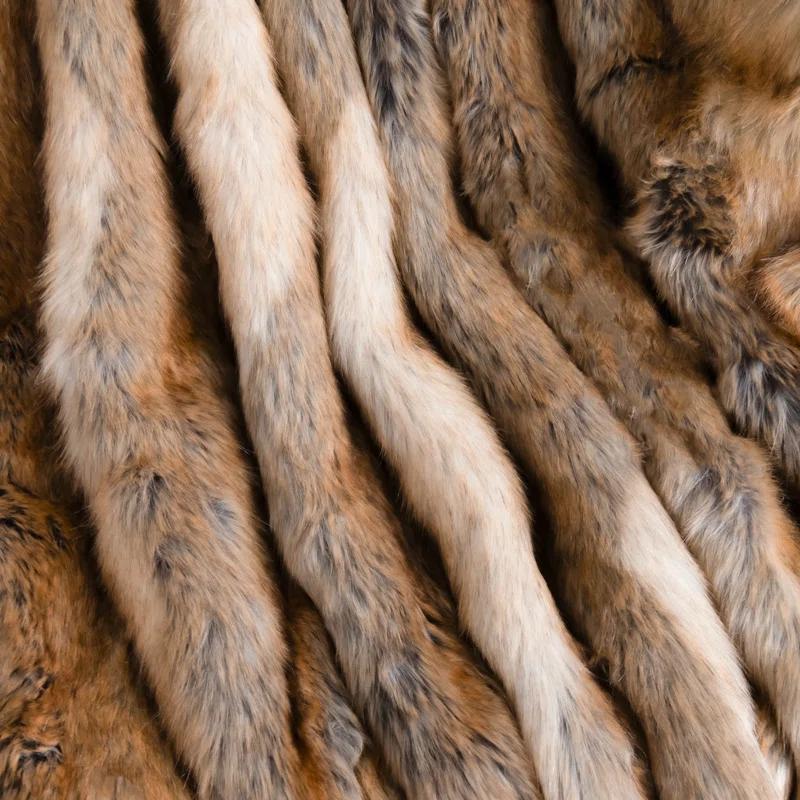 Faux Fur Throw