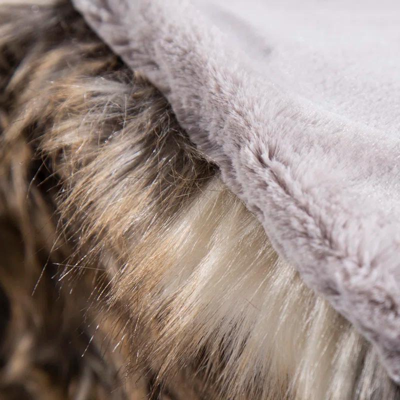 Faux Fur Throw