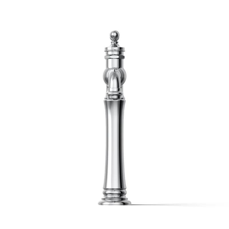 Artifacts Gentleman's Single Hole Bathroom Faucet with Drain Assemby