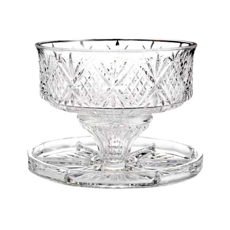 Dublin Crystal Footed Cake Dome